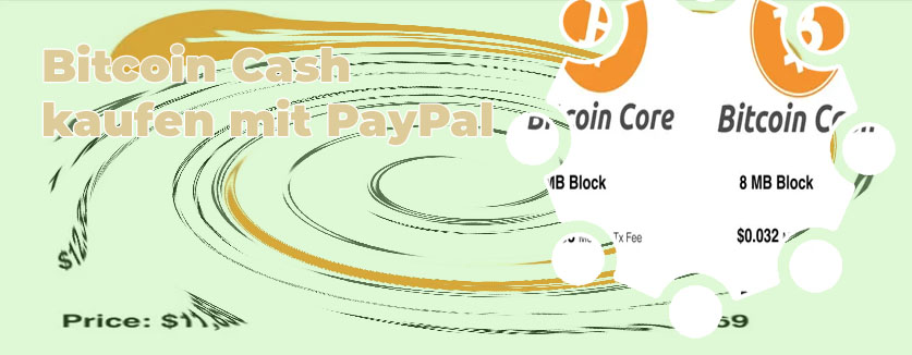 Bitcoin cash kaufen paypal